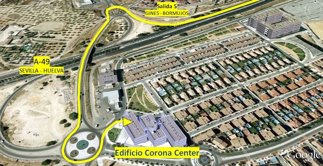 Acceso al Edificio Corona Center